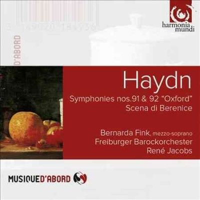 Haydn: Symphonies Nos. 91 &amp; 92, 'Oxford'/Scena Di Berenice (CD / Album)