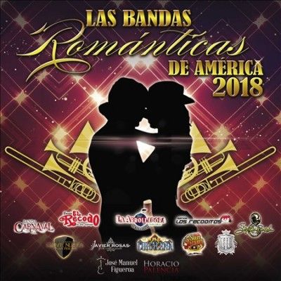 Various - Las Bandas Romanticas De America 2018 (CD)
