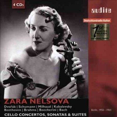 Zara Nelsova: Cello Concertos, Sonatas &amp; Suites (CD / Album)