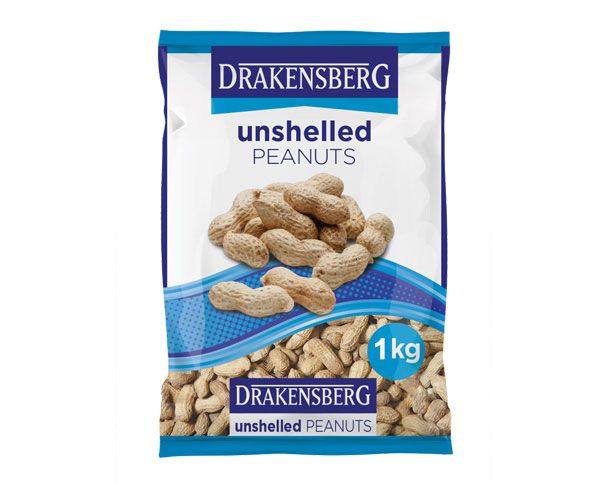 Drakensberg Unshelled Whole Peanuts - 1kg