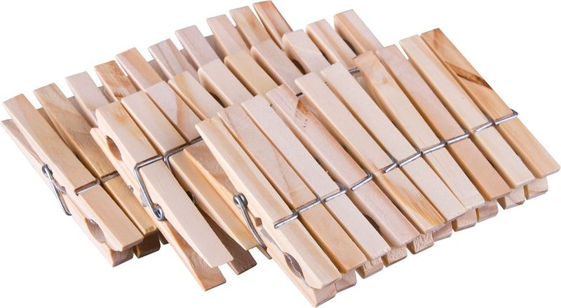 House of York - Wooden Pegs - Pack of 30