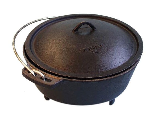 Best Duty No.10 Cast Iron 3L Bake Pot - 5.7kg