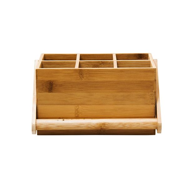 Regent - Bamboo Caddy With Handle - Brown