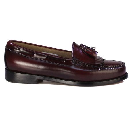 Formal Slip-On Shoes - Burgundy 