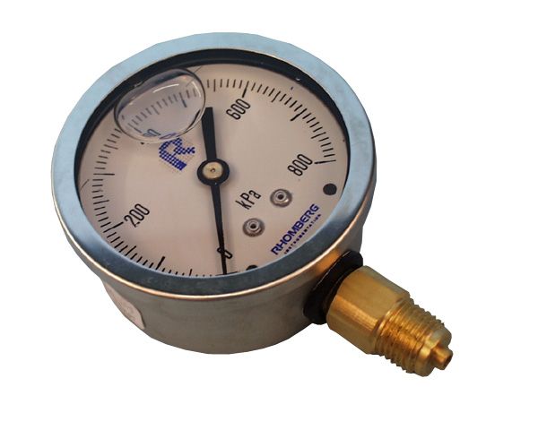 Glycerine Pressure Gauge - 0-600KPA