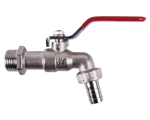 Torrenti Chrome Bibcock And Hose Union - 20mm