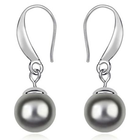 Btime Clic Black Pearl Drop Earrings Online In South Africa Btime Clic Black Pearl Drop Earrings
