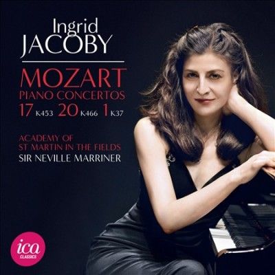 Ingrid Jacoby: Mozart: Piano Concertos 17, K453/20, K466/1, K37 (CD / Album)