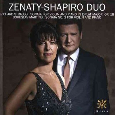 Zenaty - Shapiro Duo - Martinu/strauss: Zenaty Shapiro Duo (CD)
