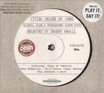 Various - House Of Ages: Selected By Jeremy Newa (CD)
