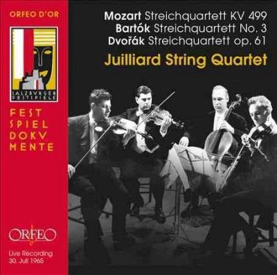 Mozart: Streichquartett KV 499/Bartók: Streichquartett No. 3/... (CD / Album)