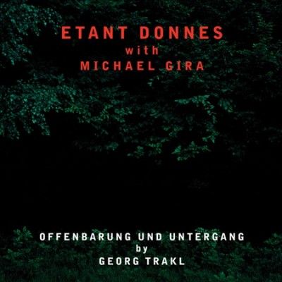 Offenbarung Und Untergang By Georg Trakl (Vinyl / 12" Album)