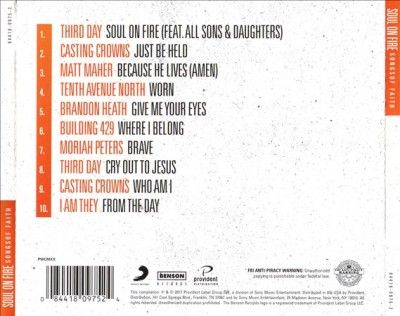 Various - Soul On Fire: Songs Of Faith (CD)