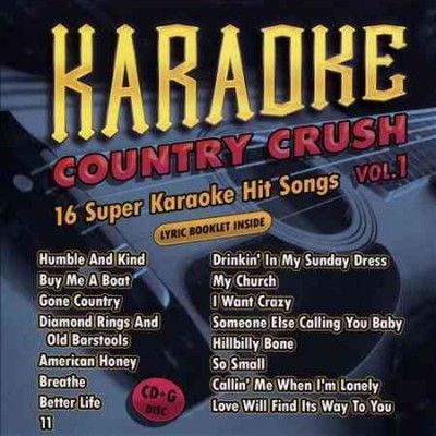 Karaoke Cloud - Country Crush Vol 1 (CD)