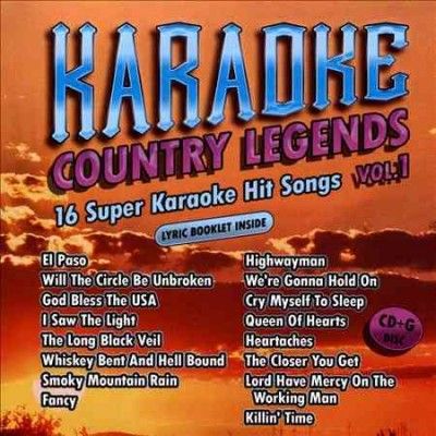 Karaoke Cloud - Country Legends Vol 1 (CD)