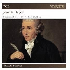 Bruno Weil - Haydn: Syms Nos 41 - 47 50 - 52 64 - 65 82 - 9 (CD)