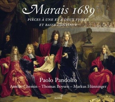 Marais 1689: Pièces À Une Et À Deux Violes Et Basse Continue (CD / Album)