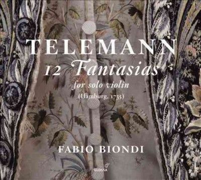 Telemann: 12 Fantasias for Solo Violin (CD / Album Digipak)