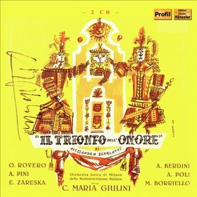 Orchestra Lirica Di - Scarlatti: Il Trionfo Dell'onore (CD)