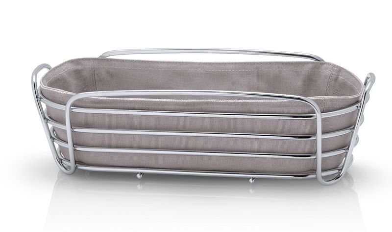 Blomus Bread Basket Delara Taupe - Square Long
