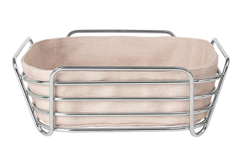 Blomus Bread Basket Delara - square Long (Rose Dust )