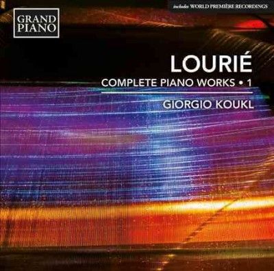 Giorgio Koukl - Lourie: Complete Piano Works Vol 1 (CD)