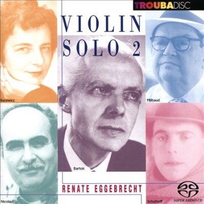 Renate Eggebrecht - Violin Solo: Vol 2 (CD)