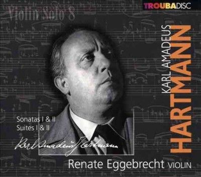 Renate Eggebrecht - Hartmann/hindemith: Violin Solo Vol 8 (CD)
