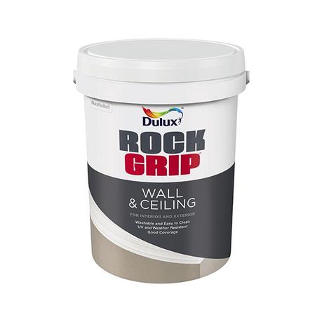 Dulux Wall Ceiling Rockgrip Paint White 5l Buy Online In South Africa Takealot Com