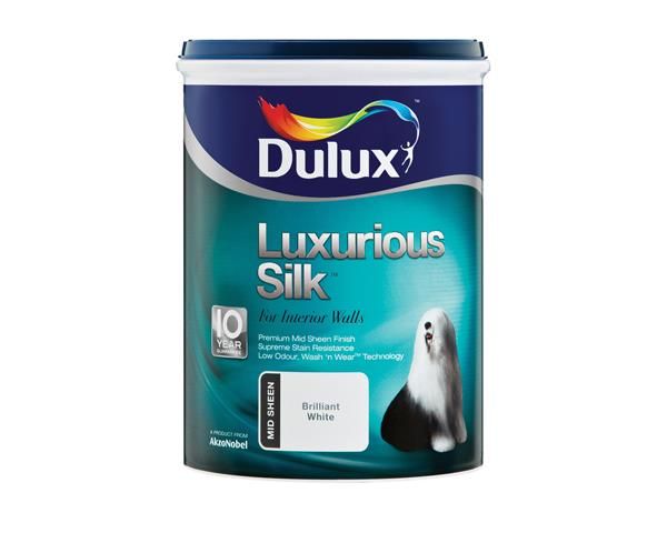 Dulux Luxurious Silk Paint - Brilliant White (20L) | Shop Today. Get it ...