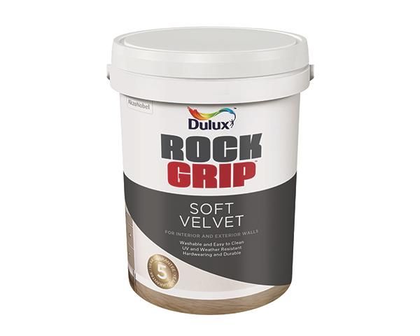 Dulux Soft Velvet Rockgrip Paint - 20L (Base 7 Pastel)