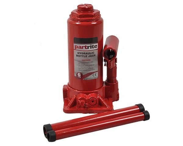 Partrite Hydraulic Bottle Jack - 6 Ton