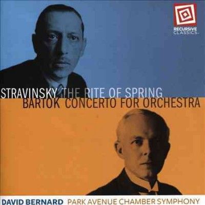 Park Avenue Chamber - Stravinsky/bartok: Rite Of Spring/cto (CD)