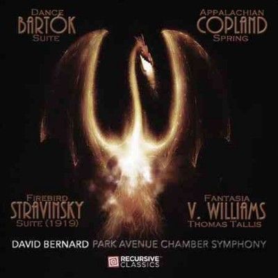 Park Avenue Chamber - Bartok Copland Stravinsky &amp; Vaughan W (CD)