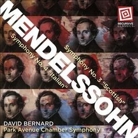 Park Avenue Chamber - Mendelssohn: Sym No 3 Scottish/sym No (CD)