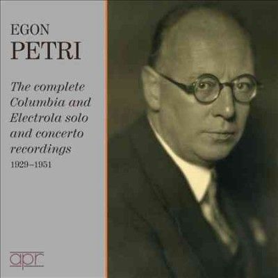 Egon Petri: The Complete Columbia and Electrola... (CD / Box Set)
