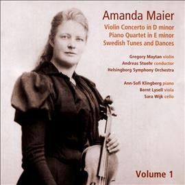Amanda Maier: Violin Concerto in D Minor/... (CD / Album)