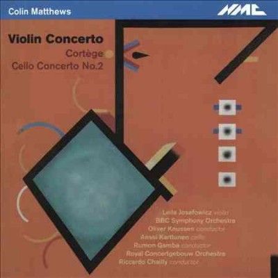 Colin Matthews: Violin Concerto/Cortège/Cello Concerto No. 2 (CD / Album)