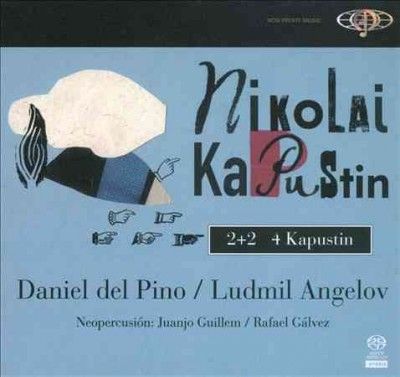 Daniel Del Pino - 2 Plus 2 4 Kapustin: Works For Two Pia (CD)
