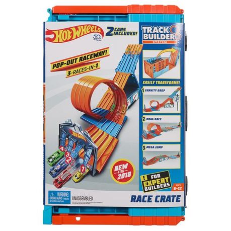 hot wheels crate track builder