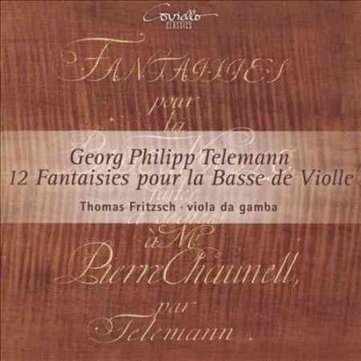 Georg Philipp Telemann: 12 Fantaisies Pour La Basse De Violle (CD / Album)