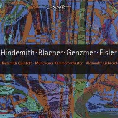 Hindemith/Blacher/Genzmer/Eisler (CD / Album)