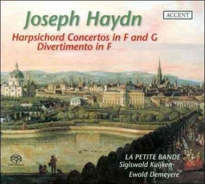 Harpsichord Concertos, Divertimento in F (Demeyere, Kuijken) (SACD)