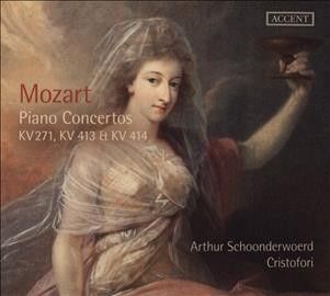 Mozart: Piano Concertos KV271, 413 &amp; KV 414 (CD / Album Digipak)