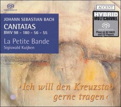 Cantatas Bwv 56, 180, 98 and 55 Vol. 1 [sacd/cd Hybrid] (CD / Album)