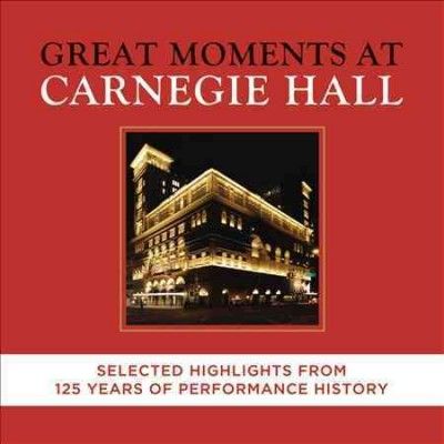 Various - Great Moments At Carnegie Hall: Select (CD)