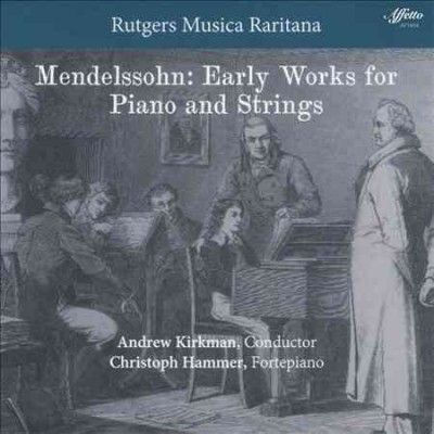 Christoph Hammer - Mendelssohn: Early Works For Piano &amp; S (CD)