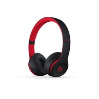 beats headphones wireless black and red