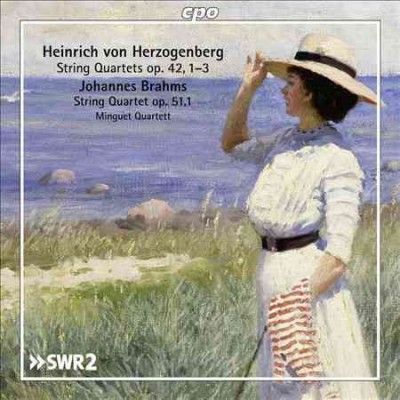 Minguet Quartett - Brahms/von Herzogenberg: String Qts V2 (CD)
