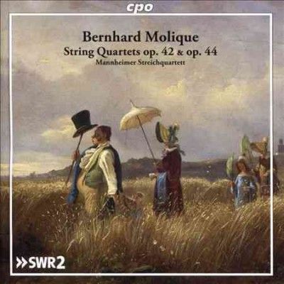 Mannheimer Streichqu - Molique: String Quartets Opp 42 &amp; 44 (CD)